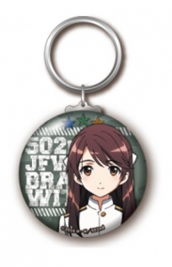 ブレイブウィッチーズ　缶キーホルダー　雁淵孝美