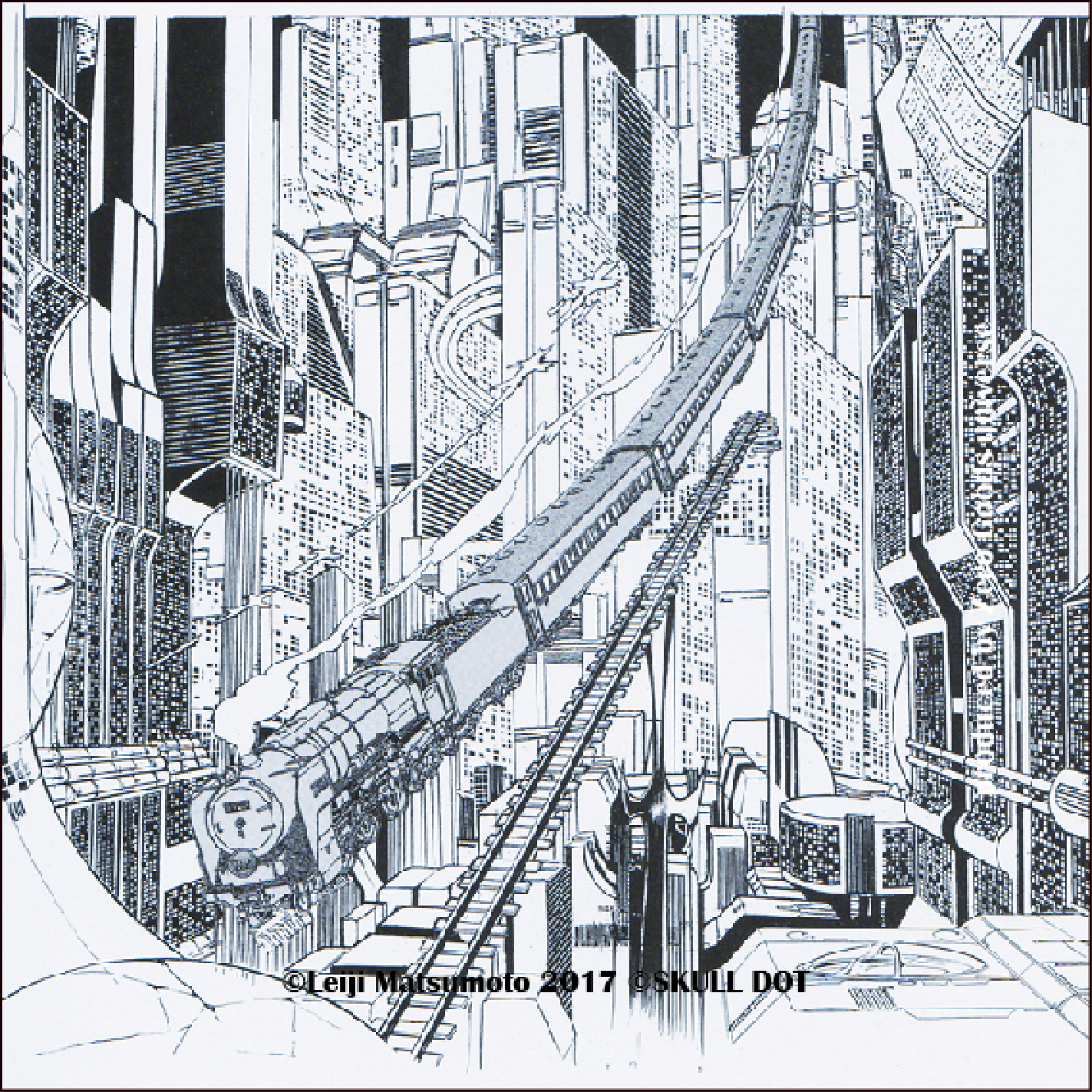 松本零士 ロマンチック・コレクション　“THE MANGA-CAN ESSENCE"　缶バッジ