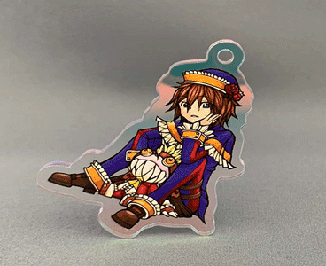 「オーロラアクリルキーホルダー」の販売が始まりました★